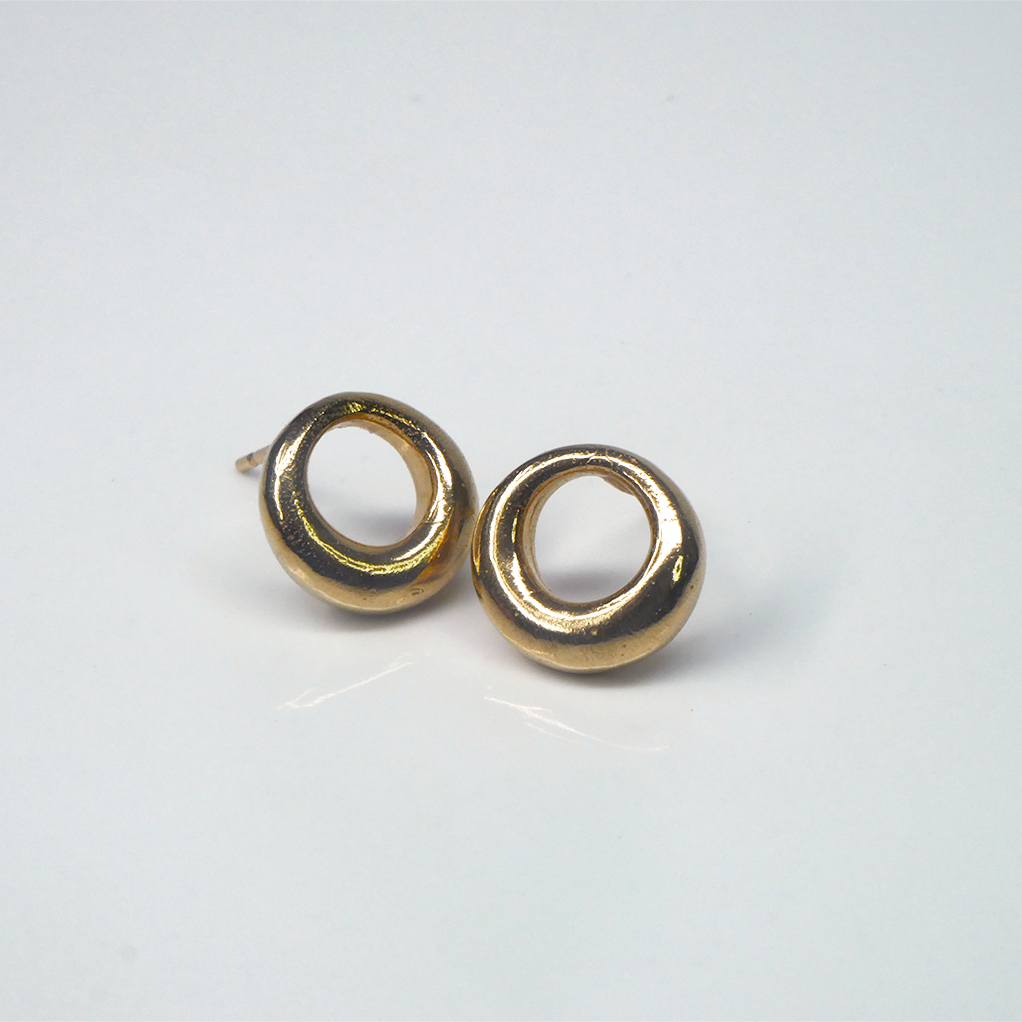 Gold Vermeil Hoop