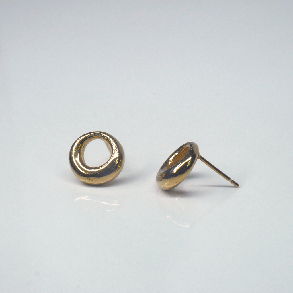 Gold Vermeil Hoop